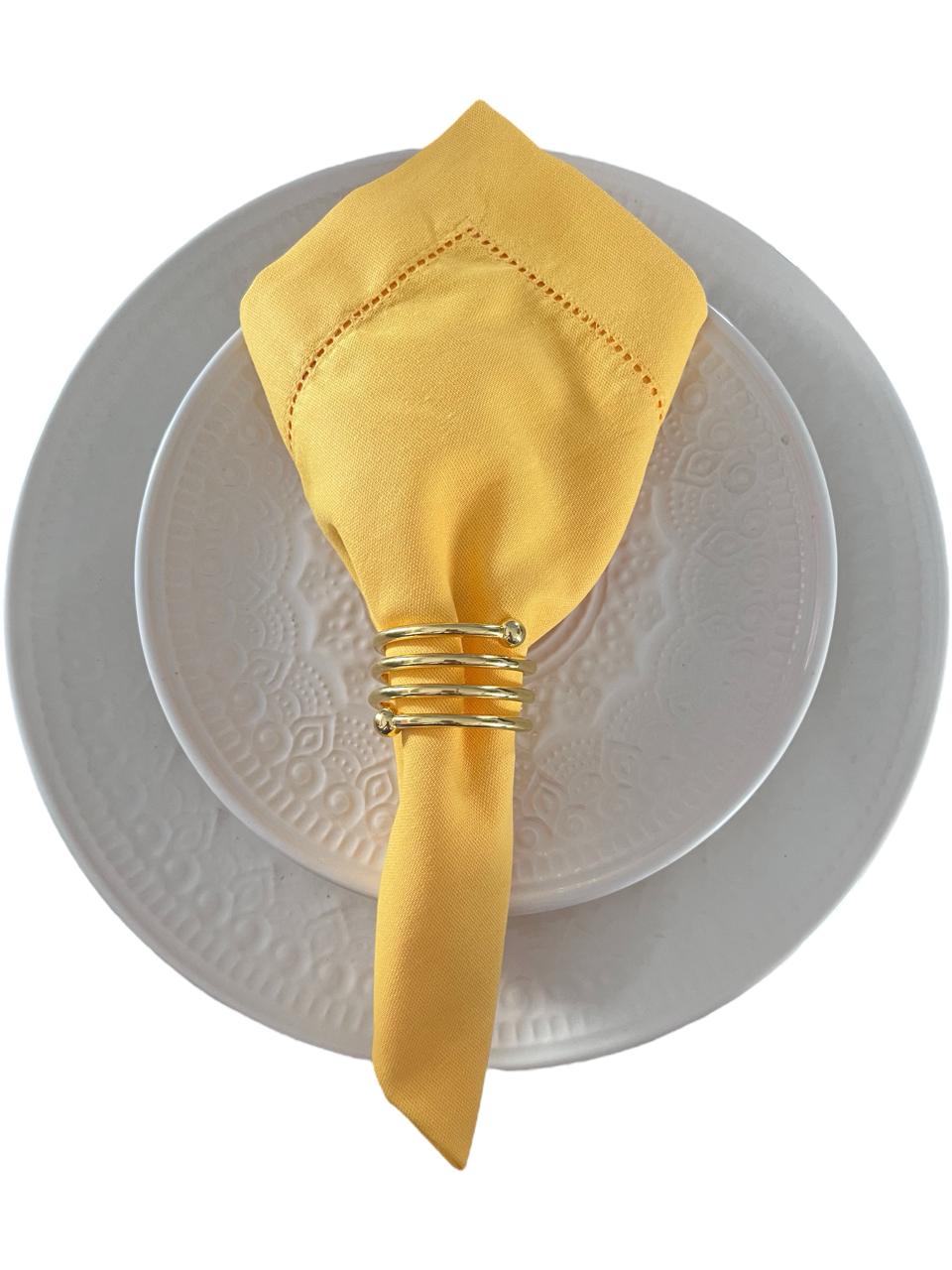 Guardanapo Linho Misto - Amarelo Canário
