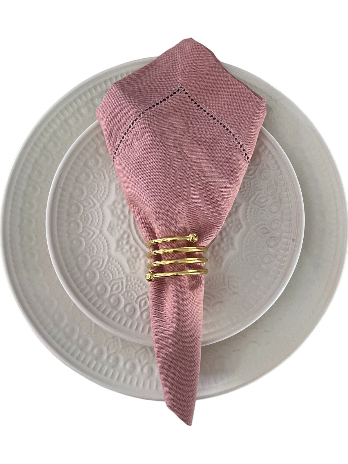 Guardanapo Linho Misto - Rosa Pó