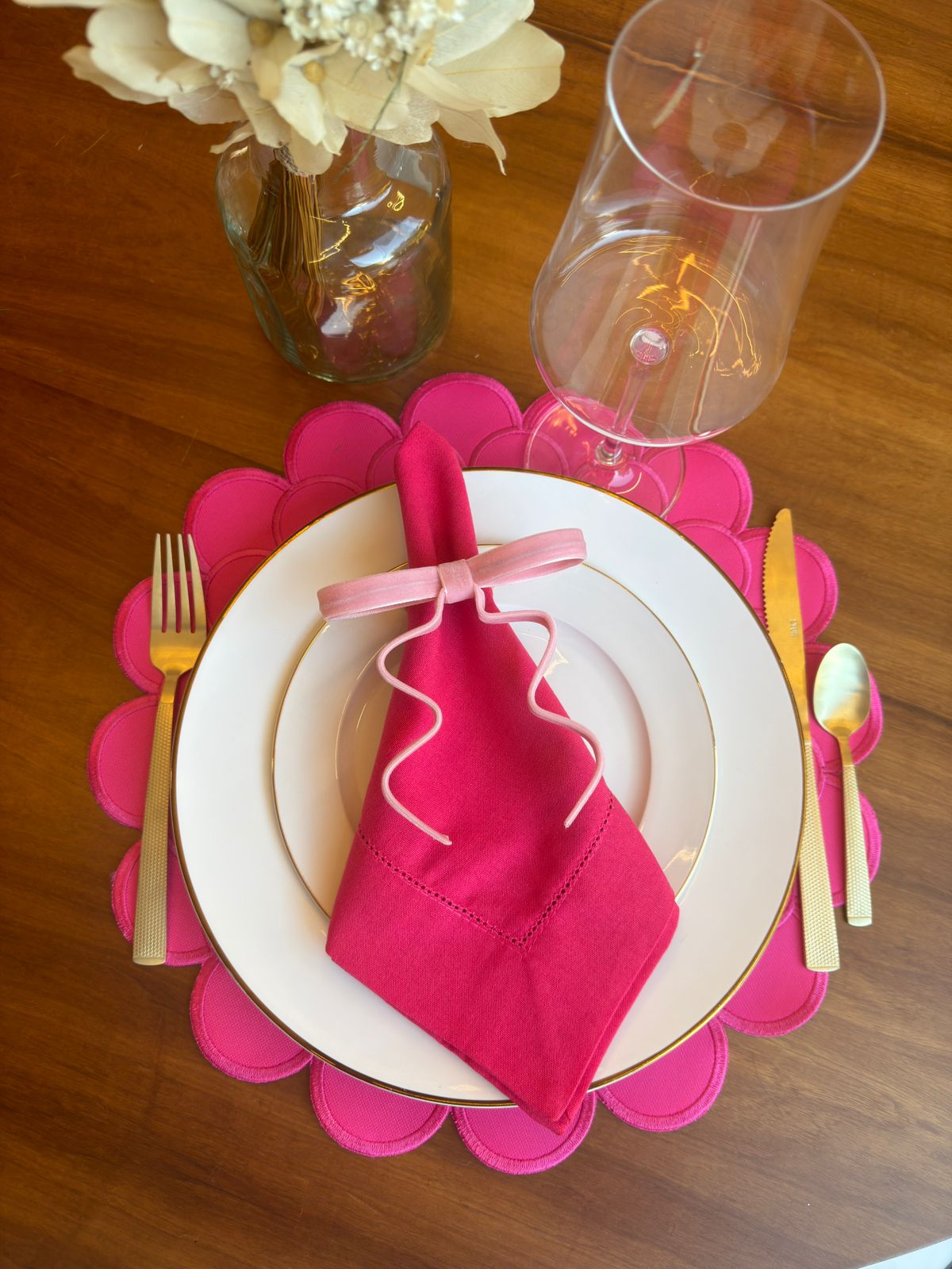 Lugar Americano Garden Pink
