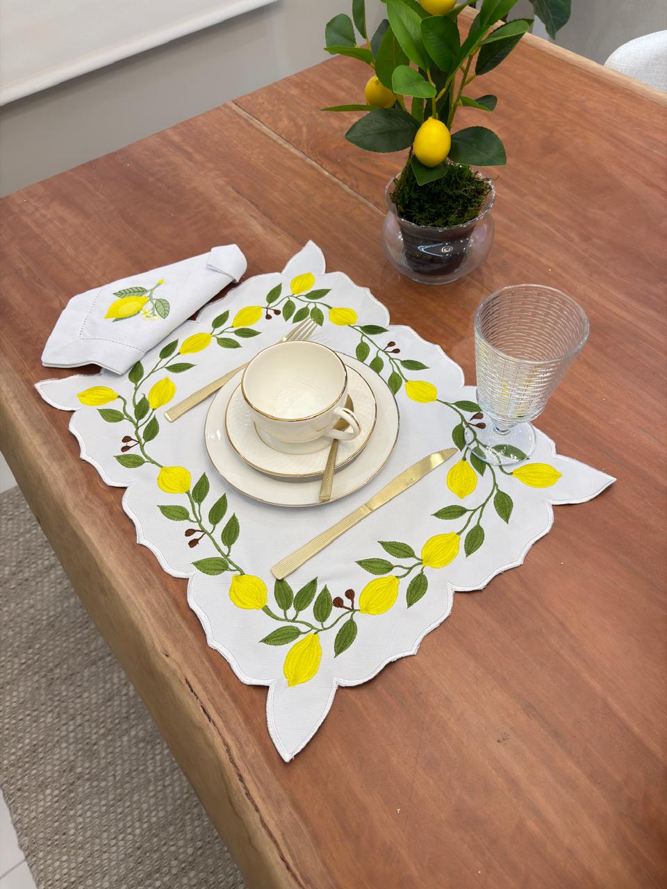 Jogo Americano Limão Siciliano