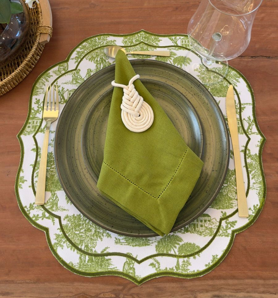 Lugar Americano Toile de Jouy