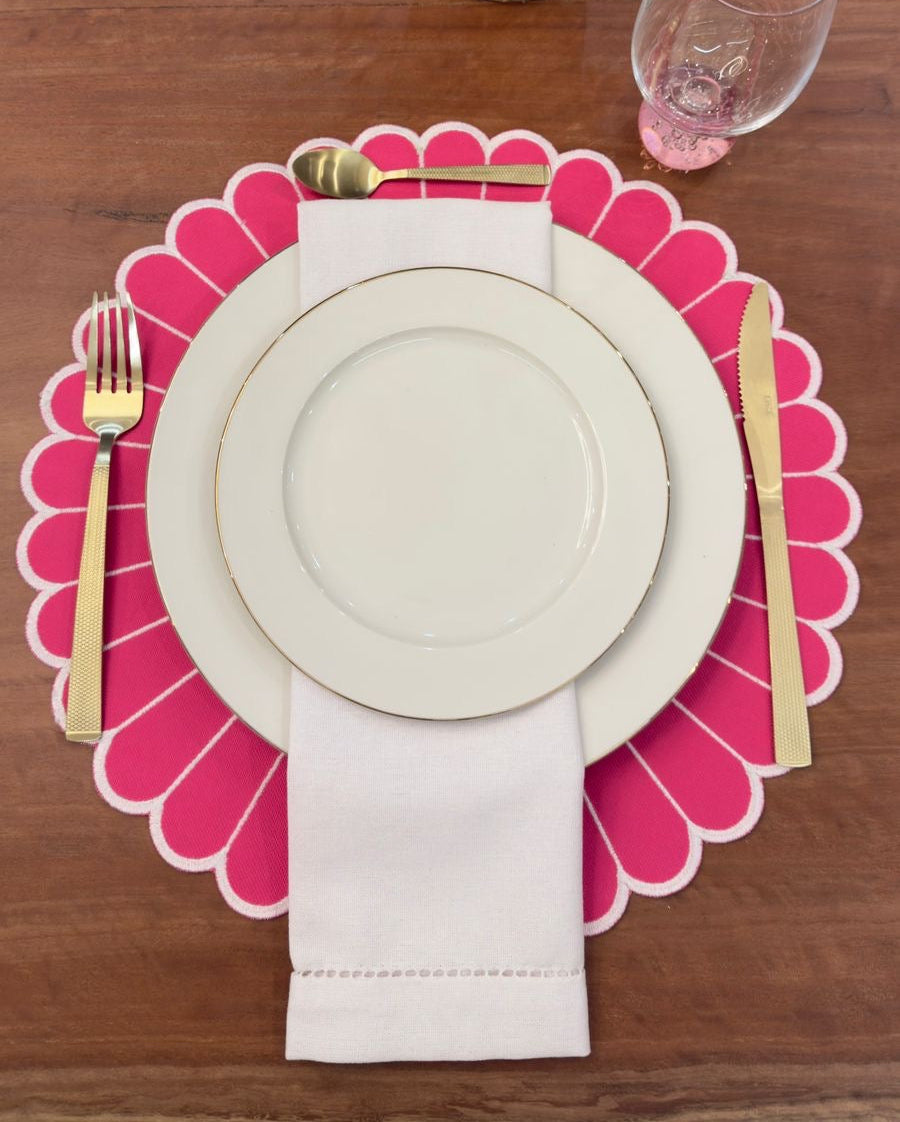 Lugar Americano Florata Pink