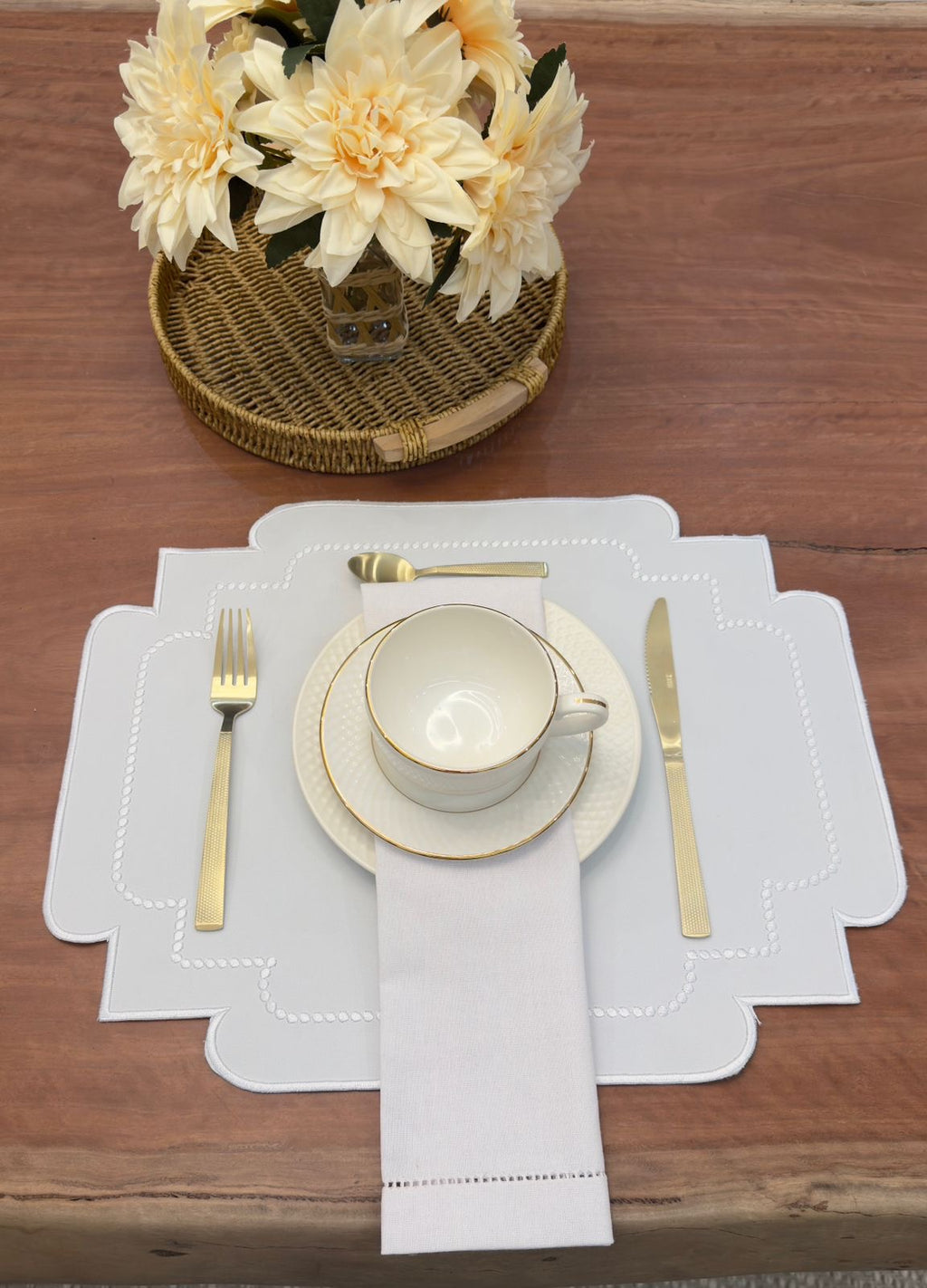 Lugar Americano Classic Branco