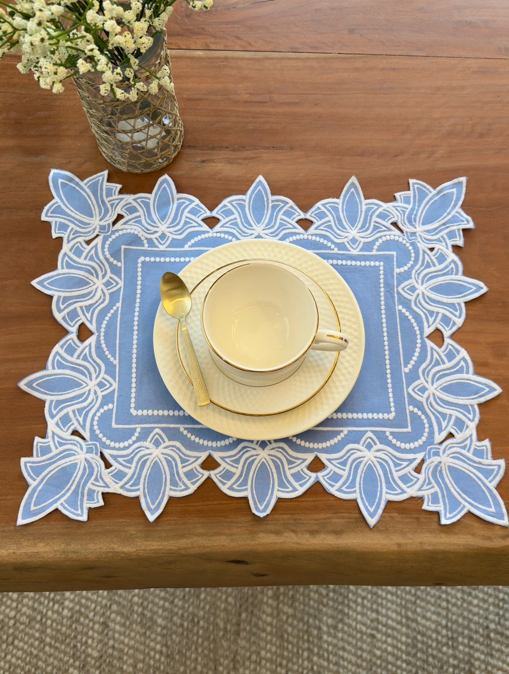 Americano Richelieu Azul Claro