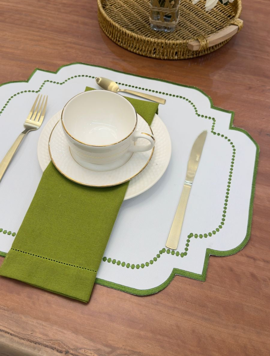 Lugar Americano Classic Verde Cana