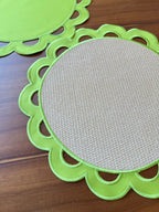 Lugar Americano Olive Verde