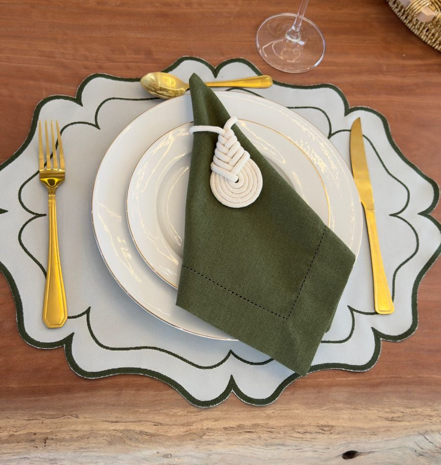 Lugar Americano Moss Green