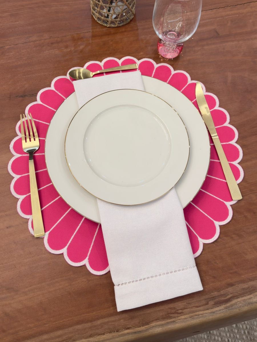 Lugar Americano Florata Pink