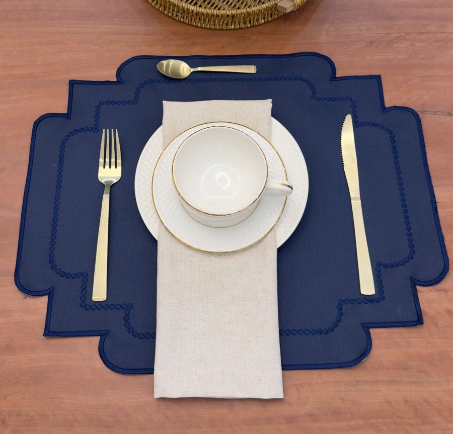 Lugar Americano Classic Azul Royal
