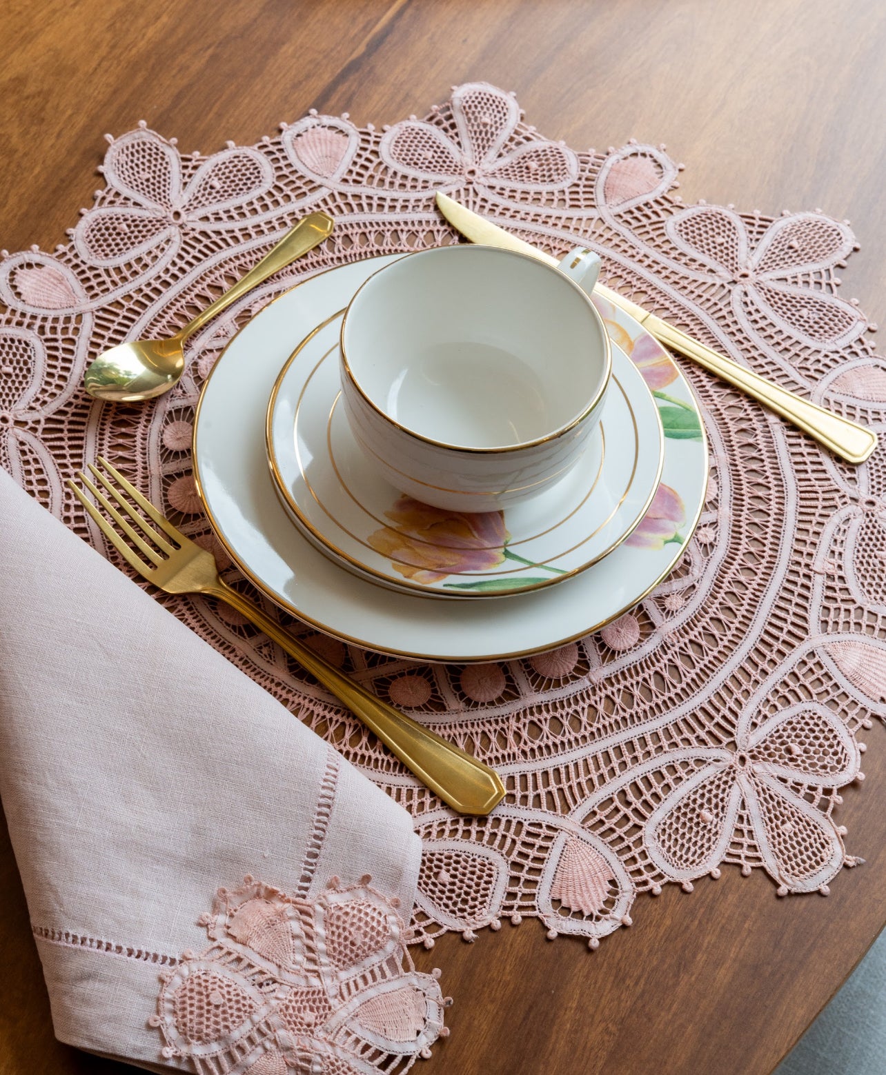 Guardanapo Renda Renascença 50x50cm