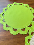 Lugar Americano Olive Verde