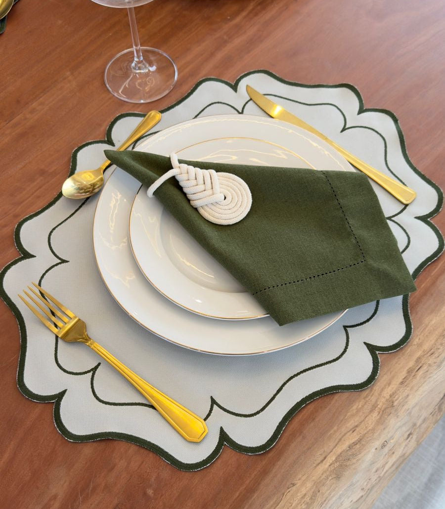 Lugar Americano Moss Green