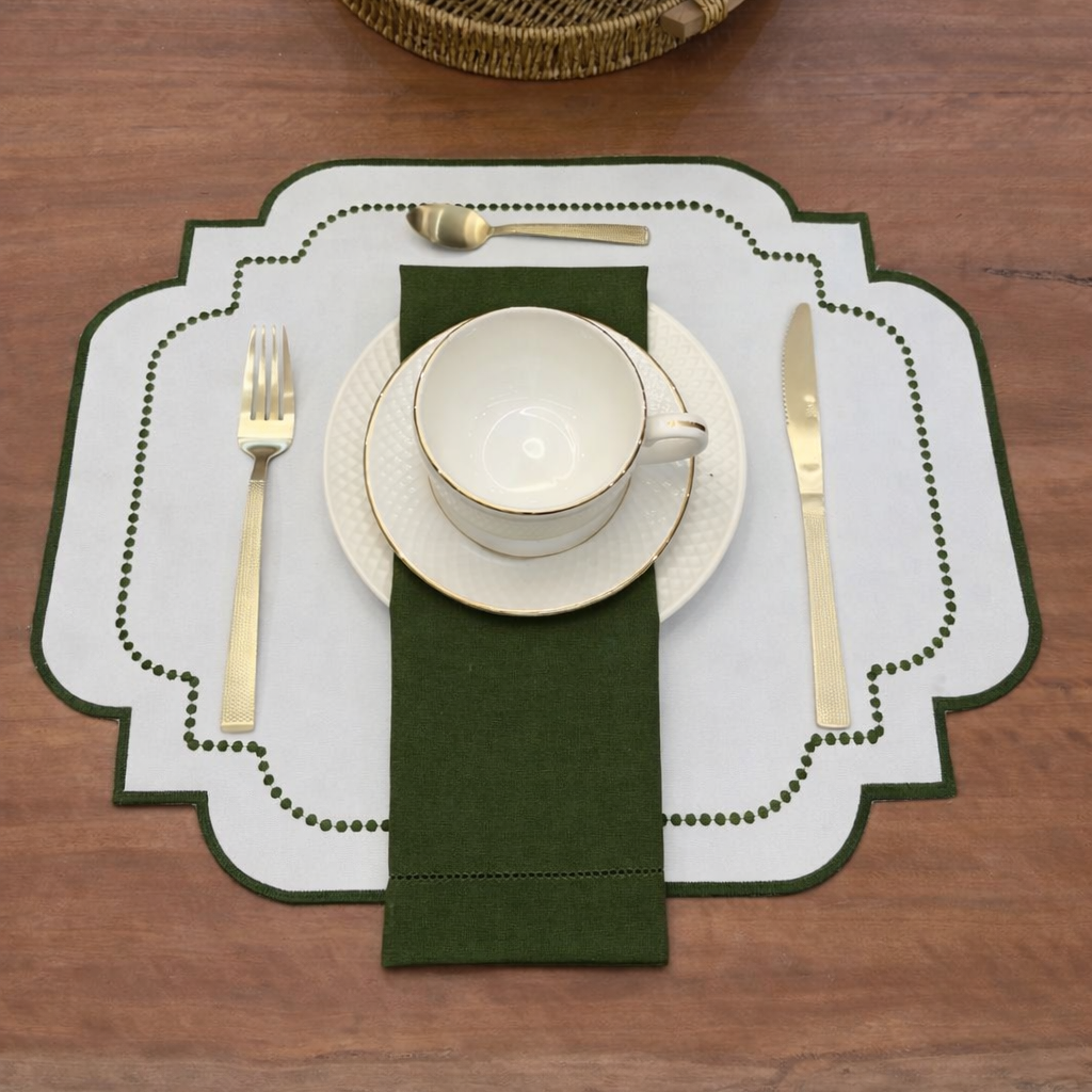 Lugar Americano Classic Verde Musgo