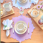 Lugar Americano Petals Lavanda