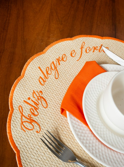 Lugar Americano Essentia Laranja