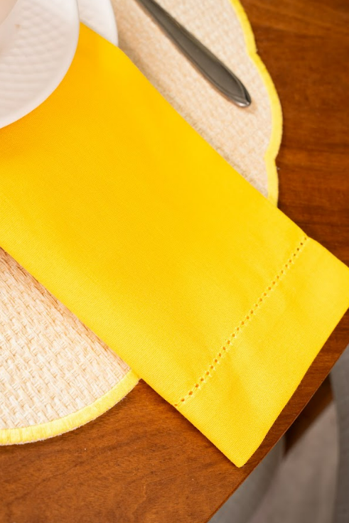 Lugar Americano Essentia Amarelo