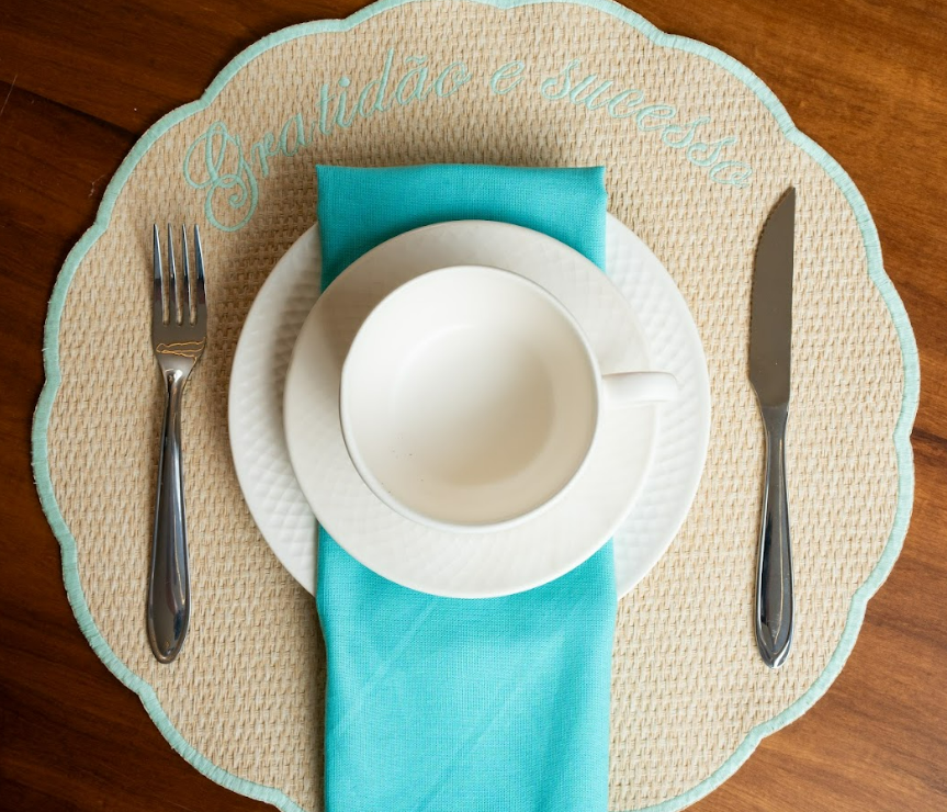 Lugar Americano Essentia Verde Água