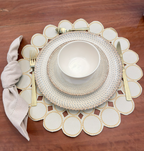Lugar Americano Esfera Off White