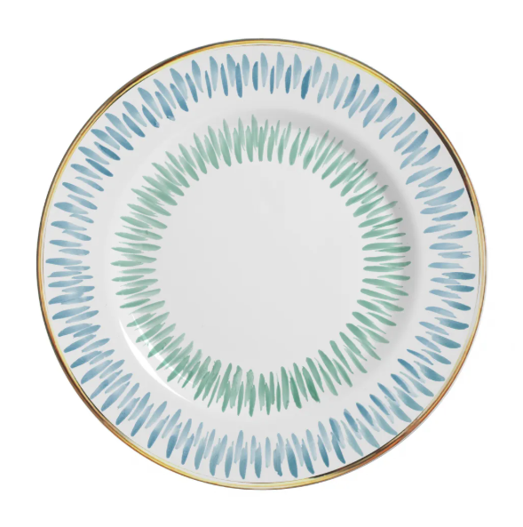 Prato Raso Borda Ouro Miami