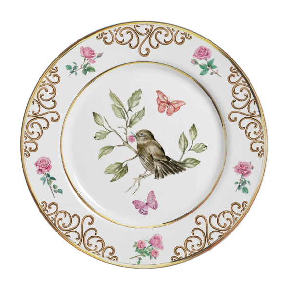 Prato Sobremesa Pássaro