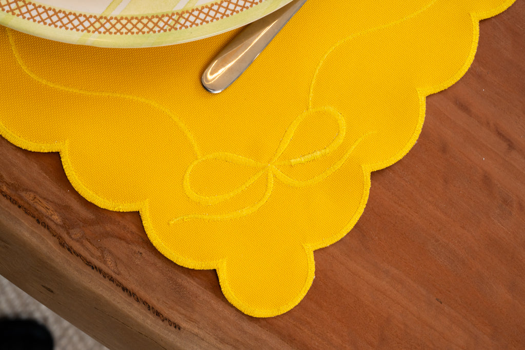 Lugar Americano Laço Amarelo