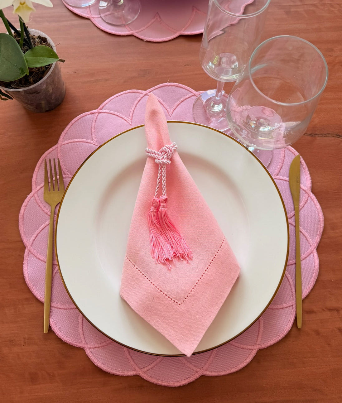 Lugar Americano Celebration Rosa