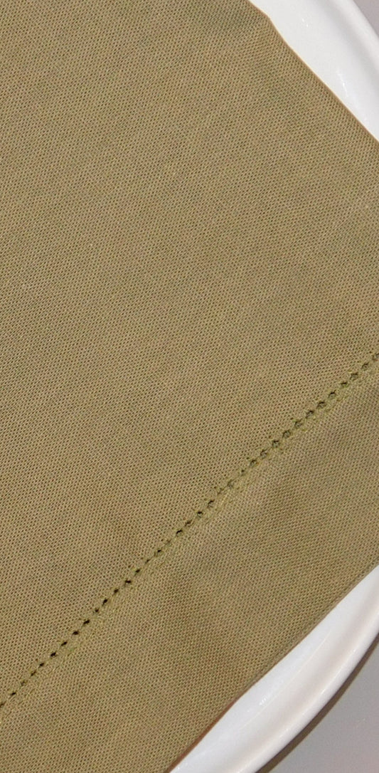 Guardanapo em Tecido - Verde Folha Seca