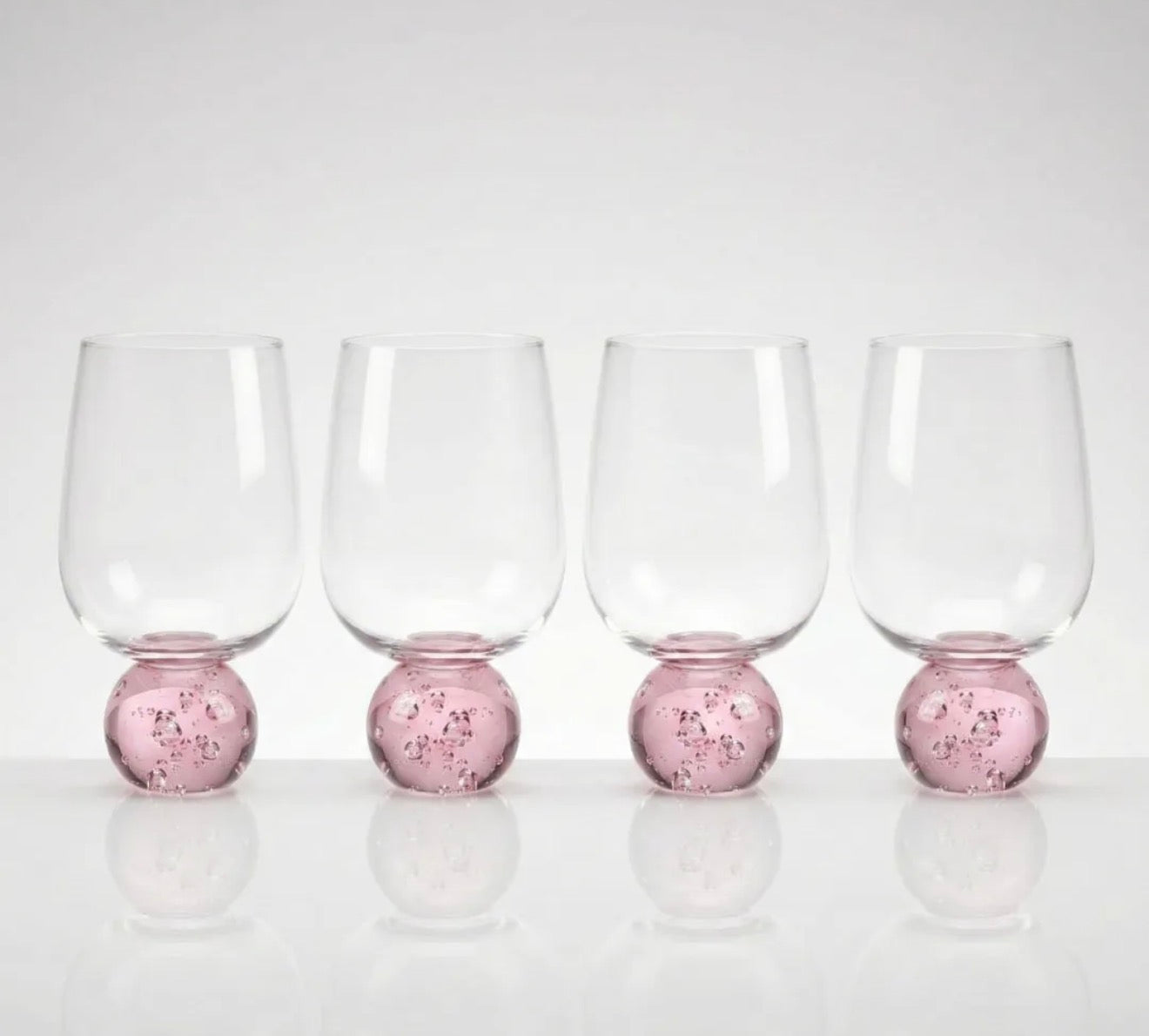 Taça Premium Esfera Luxury Rosa