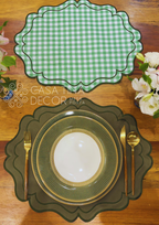 Lugar Americano Moss Green