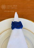 Porta Guardanapo Cordão Azul Royal