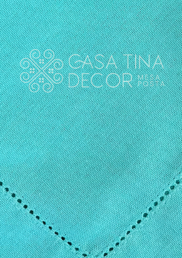 Guardanapo de Linho Turquesa