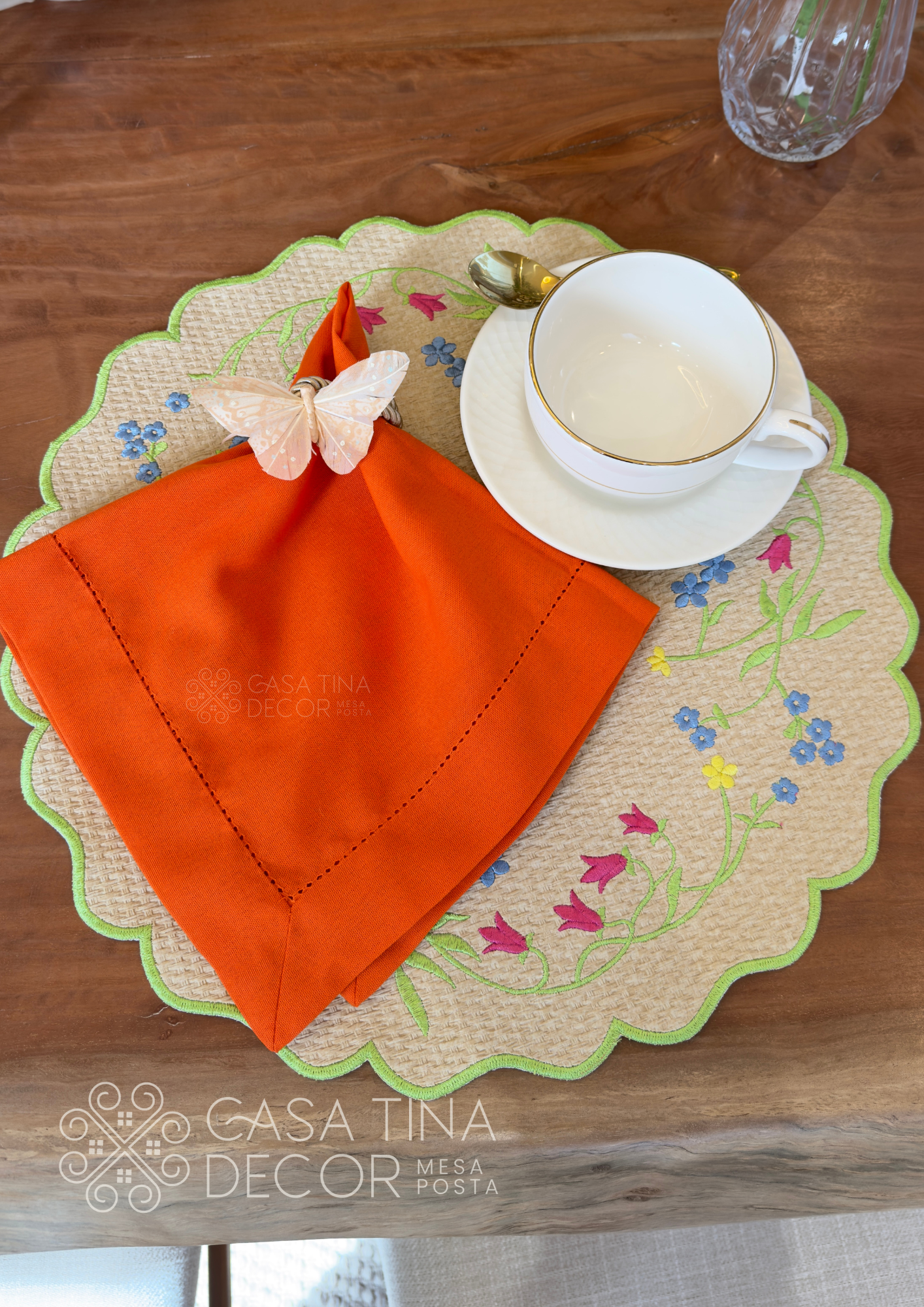 Kit Mesa Posta Dolce Jardim