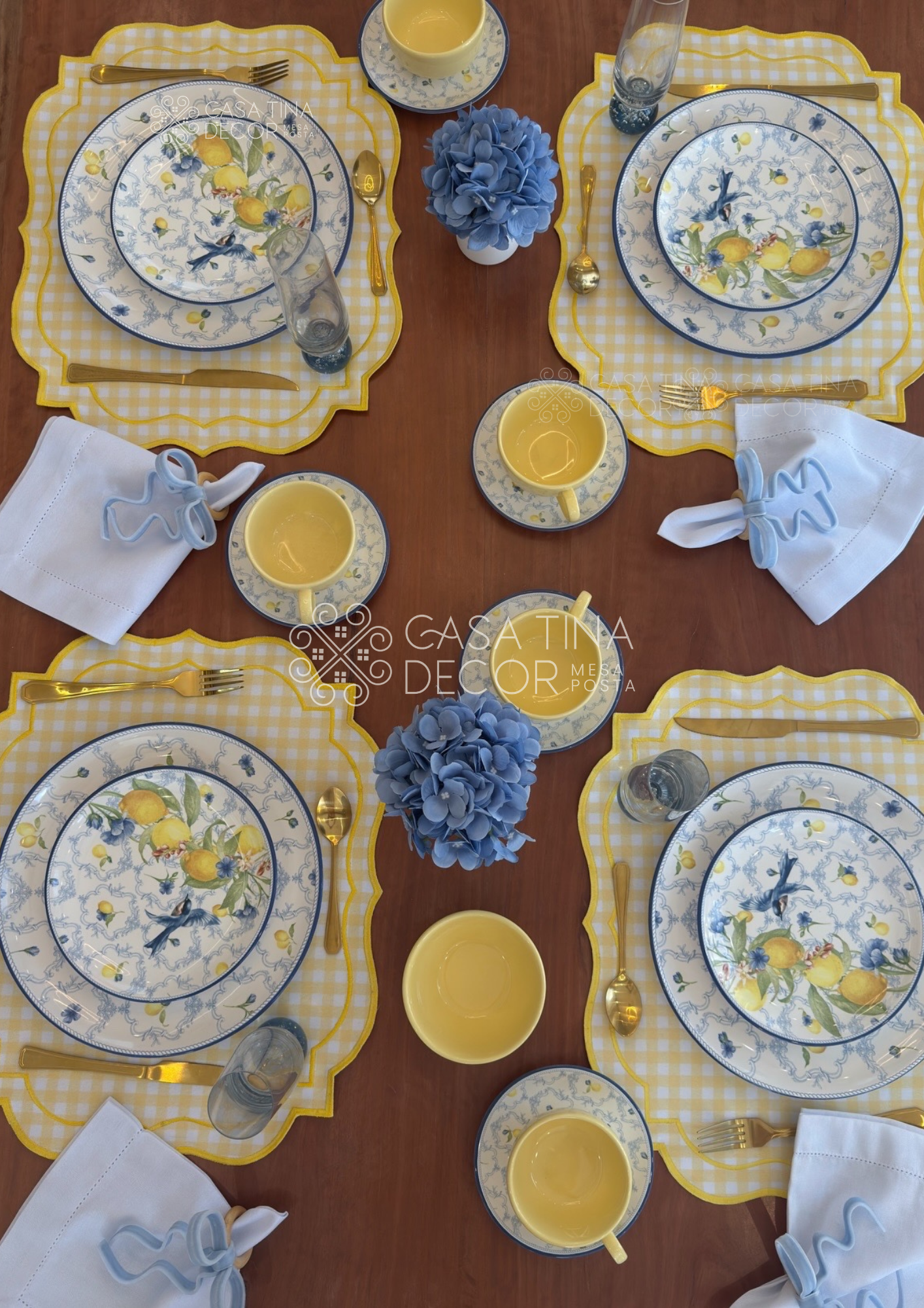 Kit Mesa Posta New Yellow