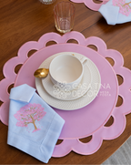 Lugar Americano Olive Rosa Claro