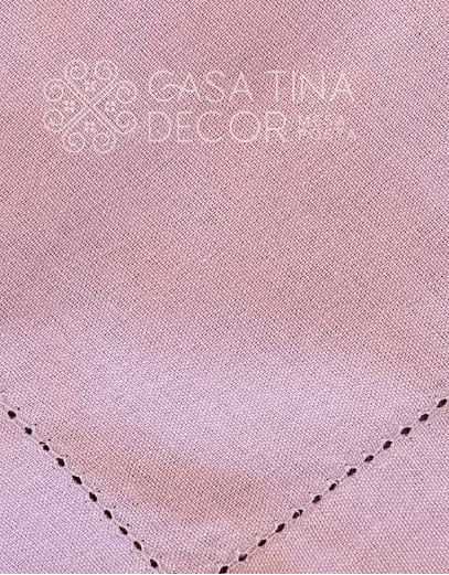 Guardanapo de Linho Rosa Seco