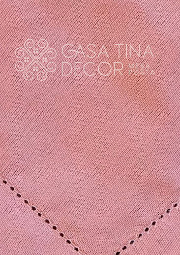 Guardanapo de Linho Rosa Salmão