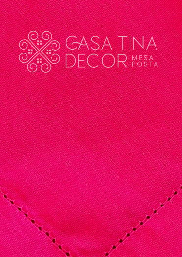 Guardanapo de Linho Pink