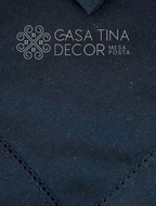 Guardanapo de Linho Preto