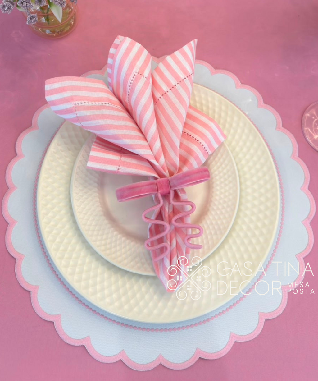 Lugar Americano Love Stripe