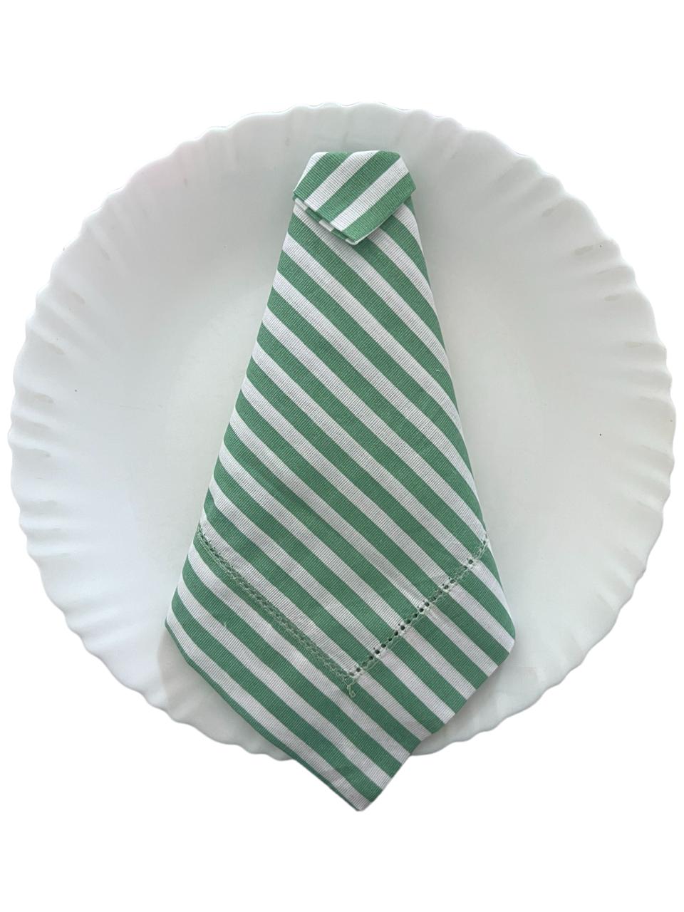 Guardanapo Listrado Verde