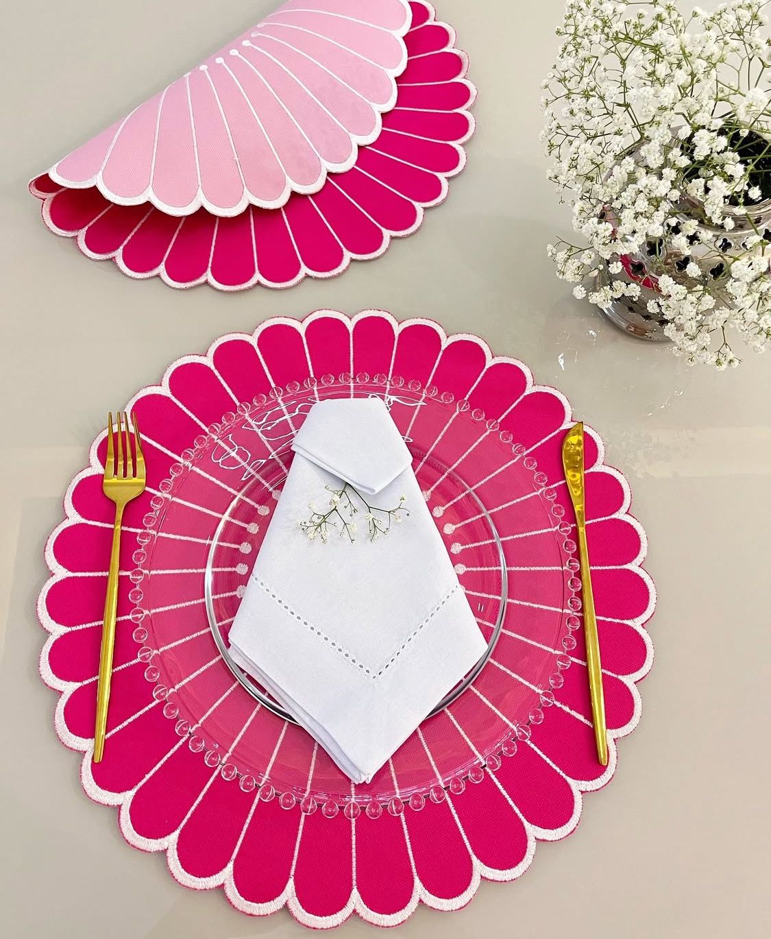 Jogo Americano Pink