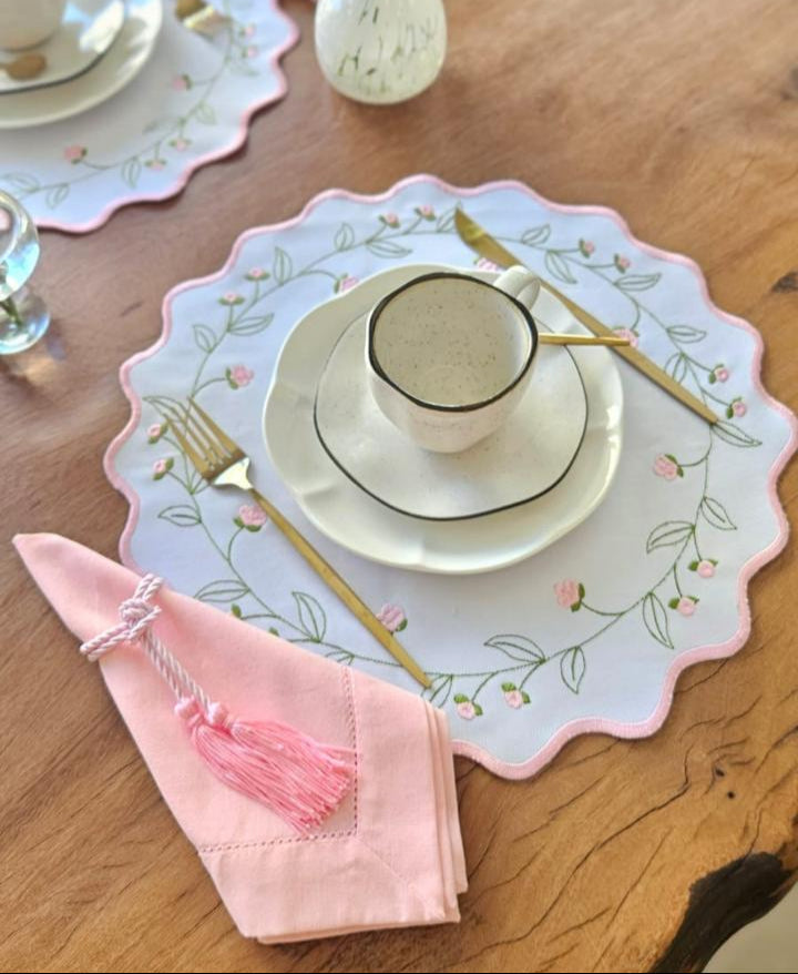 Jogo Americano Fiore Rose