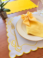 Lugar Americano Laço Amarelo
