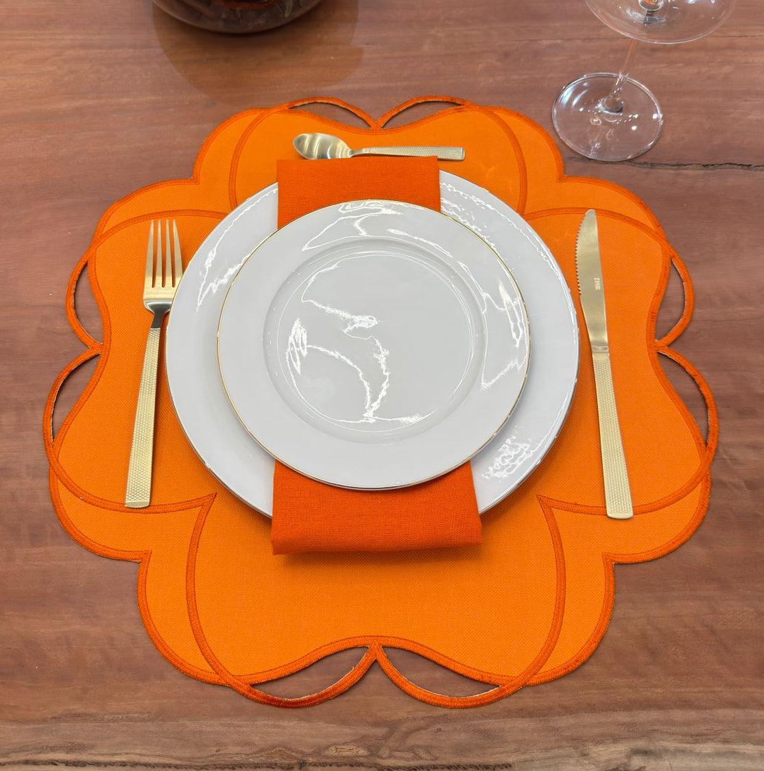 Lugar Americano Florence Laranja