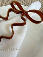 Porta Guardanapo Laço Caramelo