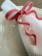 Porta Guardanapo Laço Rosa