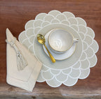 Porta Guardanapo Tassel Off White