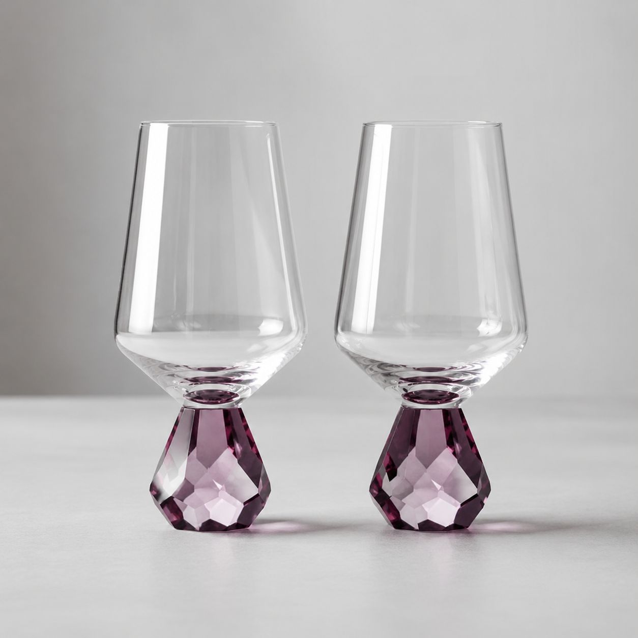 Taça Diamond Rosa