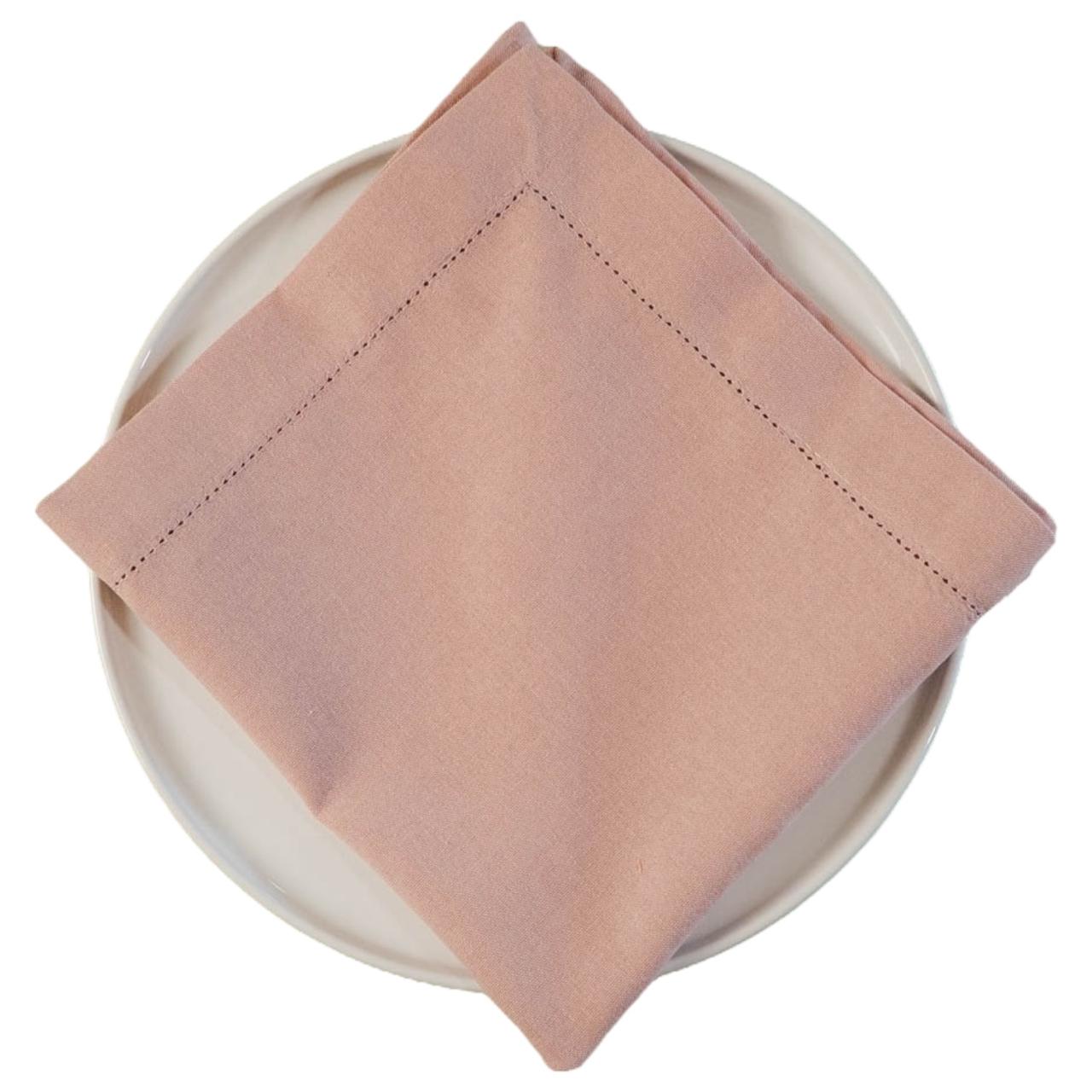 Guardanapo Linho Misto - Rosa Pó