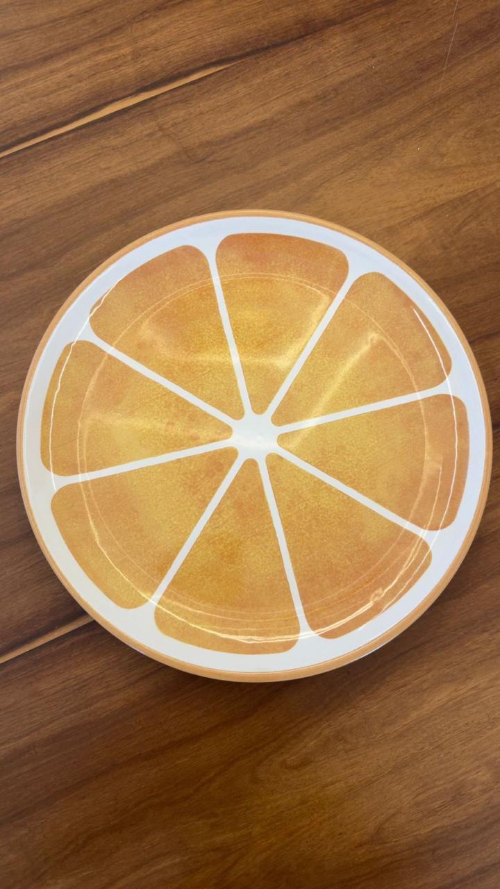 Prato Raso Laranja